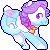 Size: 50x50 | Tagged: safe, artist:tookiut, derpibooru import, oc, oc only, pegasus, pony, animated, blinking, gif, pegasus oc, pixel art, simple background, solo, transparent background, wings