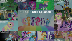 Size: 1978x1113 | Tagged: safe, derpibooru import, edit, edited screencap, editor:quoterific, screencap, angel bunny, applejack, doctor fauna, fluttershy, gallus, maud pie, orion, pinkie pie, princess celestia, princess luna, rainbow dash, rarity, serena, shooting star (character), spike, starlight glimmer, twilight sparkle, twilight sparkle (alicorn), unicorn twilight, zecora, alicorn, earth pony, griffon, koala, pegasus, pony, raccoon, unicorn, zebra, a royal problem, all bottled up, between dark and dawn, griffon the brush off, just for sidekicks, lesson zero, make new friends but keep discord, rarity investigates, season 1, season 2, season 3, season 4, season 5, season 7, season 8, season 9, she talks to angel, simple ways, the return of harmony, what about discord?, what lies beneath, spoiler:s08, spoiler:s09, applejack's hat, best friends until the end of time, body swap, boop, clothes, cowboy hat, cutie map, female, flying, gem, glowing, glowing horn, goggles, hat, horn, magic, magic aura, male, mane six, mare, nose in the air, nose to nose, noseboop, open mouth, open smile, out of context, present, smiling, spread wings, sugarcube corner, telekinesis, text, tree, twilight's castle, wings