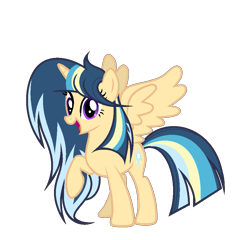 Size: 953x915 | Tagged: safe, artist:galaxyswirlsyt, derpibooru import, oc, oc:silver sentry, alicorn, pony, alicorn oc, base used, female, horn, mare, simple background, solo, transparent background, wings