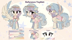 Size: 3552x1988 | Tagged: safe, artist:2pandita, derpibooru import, oc, oc:kuteshi, pegasus, pony, female, mare, reference sheet, solo