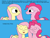 Size: 2000x1500 | Tagged: safe, artist:blazewing, derpibooru import, fluttershy, pinkie pie, earth pony, pegasus, filli vanilli, 2 panel comic, atg 2022, blue background, colored background, comic, drawpile, ears, episode followup, eyes closed, female, floppy ears, forgiveness, happy, hug, mare, newbie artist training grounds, nuzzling, sad, simple background, smiling, text, wholesome