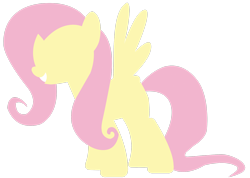 Size: 2902x2067 | Tagged: safe, artist:alicornoverlord, derpibooru import, fluttershy, pegasus, pony, female, high res, mare, simple background, solo, transparent background