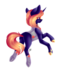 Size: 890x991 | Tagged: safe, artist:prettyshinegp, derpibooru import, oc, oc only, pony, unicorn, clothes, female, horn, mare, signature, simple background, solo, transparent background, underhoof, unicorn oc