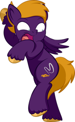 Size: 1920x3120 | Tagged: safe, artist:alexdti, derpibooru import, oc, oc:dark purple, oc:purple creativity, pegasus, pony, simple background, solo, transparent background