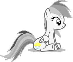 Size: 1211x1027 | Tagged: safe, artist:josephlu2021, derpibooru import, oc, oc only, oc:gray awesome dash, pegasus, pony, folded wings, pegasus oc, pony oc, shadow, simple background, sitting, solo, transparent background, wings