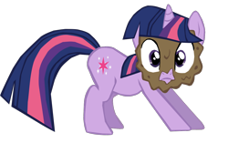 Size: 1280x803 | Tagged: safe, artist:benpictures1, twilight sparkle, unicorn twilight, pony, unicorn, a dog and pony show, cute, female, inkscape, looking at you, mud mask, simple background, solo, transparent background, twiabetes, vector