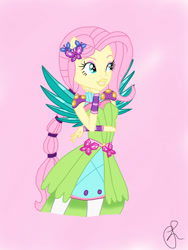 Size: 768x1024 | Tagged: safe, artist:ilaria122, derpibooru import, fluttershy, equestria girls, crystal guardian, lips, solo