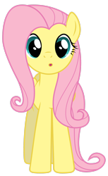 Size: 1914x3132 | Tagged: safe, artist:yanoda, derpibooru import, fluttershy, pegasus, pony, a bird in the hoof, .svg available, cute, female, mare, shyabetes, simple background, solo, transparent background, vector
