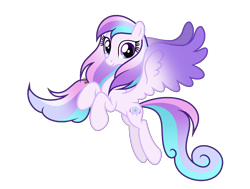 Size: 1486x1122 | Tagged: safe, artist:galaxyswirlsyt, derpibooru import, oc, oc:cryssa, pegasus, pony, base used, female, mare, offspring, parent:princess cadance, parent:shining armor, parents:shiningcadance, simple background, solo, transparent background