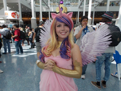 Size: 2828x2121 | Tagged: safe, artist:arp-photography, derpibooru import, princess cadance, human, anime expo, anime expo 2014, clothes, cosplay, costume, high res, irl, irl human, photo