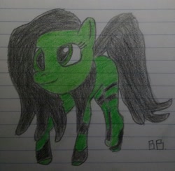 Size: 3120x3040 | Tagged: safe, artist:boxybrown, ponerpics import, oc, earth pony, pony, clothes, female, filly, foal, photo, socks, solo