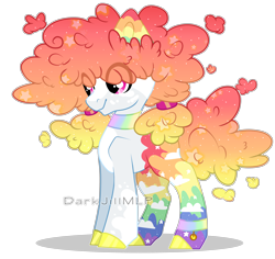 Size: 5000x4728 | Tagged: safe, artist:darkjillmlp123, derpibooru import, oc, oc:rainbow cloud, earth pony, pony, absurd resolution, female, mare, simple background, solo, transparent background