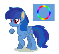 Size: 934x855 | Tagged: safe, artist:mialositas2017, derpibooru import, oc, oc only, oc:sondash, hybrid, pegasus, pony, crossover, crossover ship offspring, cutie mark, female, interspecies offspring, jewelry, mare, offspring, parent:rainbow dash, parent:sonic the hedgehog, parents:sonicdash, rainbow, raised hoof, raised leg, reference sheet, ring, shadow, simple background, smiling, sonic rainboom, sonic the hedgehog (series), white background, wings