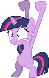 Size: 1945x3082 | Tagged: safe, artist:hxrmn, derpibooru import, twilight sparkle, unicorn twilight, pony, unicorn, the cutie mark chronicles, bipedal, female, filly, filly twilight sparkle, foal, long legs, shrunken pupils, simple background, solo, transparent background, vector, younger