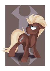 Size: 612x872 | Tagged: safe, artist:pepooni, derpibooru import, oc, oc only, earth pony, pony, solo