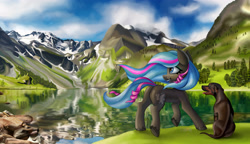 Size: 4000x2300 | Tagged: safe, artist:irinamar, derpibooru import, oc, oc only, earth pony, pony, solo