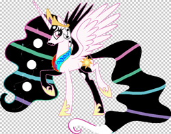 Size: 704x553 | Tagged: safe, derpibooru import, princess celestia, alicorn, pony, 1000 hours in ms paint, 101 dalmatians, crown, hoof shoes, jewelry, necklace, regalia