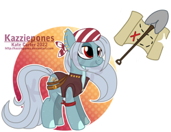 Size: 1024x790 | Tagged: safe, artist:kazziepones, derpibooru import, oc, oc only, oc:treasure hunter, earth pony, pony, female, mare, simple background, solo, transparent background