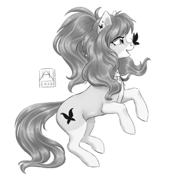 Size: 2160x2160 | Tagged: safe, artist:bluefeathercat, derpibooru import, oc, oc only, earth pony, pony, simple background, solo, white background