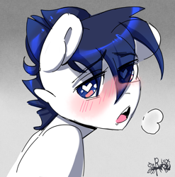 Size: 2480x2507 | Tagged: safe, artist:charlot, derpibooru import, oc, oc only, oc:cogwheel snowflake, pegasus, pony, ahegao, anime, anime style, auction, auction open, blushing, commission, ears, floppy ears, heart, heart eyes, open mouth, pegasus oc, sketch, solo, tongue, tongue out, wingding eyes, ych example, your character here