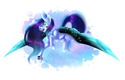 Size: 2328x1500 | Tagged: safe, artist:prettyshinegp, derpibooru import, oc, oc only, pegasus, pony, ear piercing, female, mare, pegasus oc, piercing, signature, simple background, smiling, solo, spiked wristband, spread wings, transparent background, wings, wristband