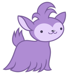 Size: 1625x1797 | Tagged: safe, artist:sketchmcreations, derpibooru import, bloofy, whirling mungtooth, growing up is hard to do, pet, purple, simple background, transparent background, vector