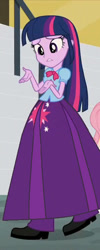 Size: 288x720 | Tagged: safe, artist:starman1999, derpibooru import, edit, edited screencap, screencap, fluttershy, twilight sparkle, twilight sparkle (alicorn), alicorn, human, equestria girls, rainbow rocks, clothes, cropped, long skirt, offscreen character, skirt, solo focus