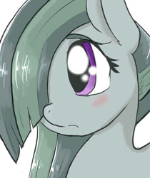 Size: 559x665 | Tagged: safe, artist:a.s.e, artist:nekoalex91, derpibooru import, marble pie, earth pony, pony, female, hair over one eye, mare, simple background, solo, white background