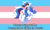 Size: 1024x614 | Tagged: safe, artist:hioshiru, edit, oc, oc:marussia, nation ponies, pride, pride flag, russia, transgender pride flag