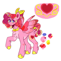 Size: 1920x1920 | Tagged: safe, artist:mintyo0s, derpibooru import, princess cadance, alicorn, pony, bow, chest fluff, female, hair bow, mare, raised hoof, raised leg, redesign, simple background, solo, story included, transparent background