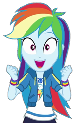 Size: 437x689 | Tagged: safe, artist:marcoequestrian98, derpibooru import, edit, edited screencap, screencap, rainbow dash, better together, equestria girls, the last day of school, background removed, female, not a vector, open mouth, simple background, solo, transparent background