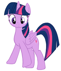 Size: 1280x1496 | Tagged: safe, artist:benpictures1, twilight sparkle, twilight sparkle (alicorn), alicorn, pony, party pooped, cute, female, inkscape, looking down, mare, simple background, solo, transparent background, twiabetes, vector