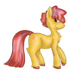 Size: 1042x1024 | Tagged: safe, artist:lil_vampirecj, derpibooru import, oc, oc:ciaran, earth pony, pony, female, mare, simple background, solo, transparent background