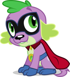 Size: 897x986 | Tagged: safe, artist:tajohnson6, derpibooru import, humdrum, spike, spike the regular dog, dog, equestria girls, movie magic, spoiler:eqg specials, looking up, male, power ponies, simple background, solo, transparent background