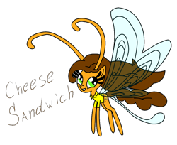 Size: 940x766 | Tagged: safe, artist:humanymcduck56, derpibooru import, cheese sandwich, breezie, breeziefied, male, simple background, solo, species swap, transparent background