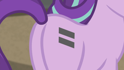 Size: 1918x1080 | Tagged: safe, derpibooru import, screencap, starlight glimmer, pony, unicorn, season 5, the cutie map, 1080p, butt, butt focus, butt only, close-up, equal cutie mark, female, glimmer glutes, mare, plot, s5 starlight, solo