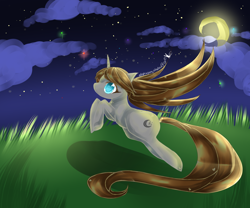 Size: 1200x1000 | Tagged: safe, artist:aquagalaxy, derpibooru import, oc, oc only, alicorn, pony, leaping, night, solo