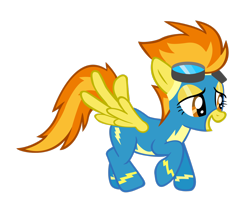 Size: 2720x2205 | Tagged: safe, artist:smlahyee, derpibooru import, spitfire, pegasus, pony, the best night ever, clothes, female, high res, mare, simple background, solo, transparent background, uniform, vector, wonderbolts uniform