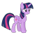 Size: 2450x2448 | Tagged: safe, artist:lyra-stars, derpibooru import, twilight sparkle, twilight sparkle (alicorn), alicorn, pony, female, high res, looking sideways, looking to side, looking to the right, mare, simple background, smiling, solo, transparent background, vector