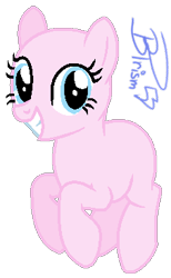 Size: 226x368 | Tagged: safe, artist:brush-prism, derpibooru import, oc, oc only, earth pony, pony, base, earth pony oc, eyelashes, female, grin, mare, simple background, smiling, transparent background