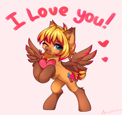 Size: 1283x1217 | Tagged: safe, artist:airiniblock, derpibooru import, oc, oc only, oc:candi, pegasus, commission, pegasus oc, rcf community, wings