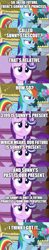 Size: 500x2531 | Tagged: safe, derpibooru import, edit, edited screencap, screencap, rainbow dash, starlight glimmer, comic, implied sunny starscout, screencap comic