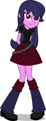 Size: 555x1439 | Tagged: safe, artist:deathnyan, derpibooru import, oc, oc only, equestria girls, simple background, solo, transparent background