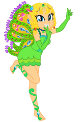 Size: 1280x1920 | Tagged: safe, artist:grievousfan, artist:user15432, artist:yaya54320bases, derpibooru import, human, equestria girls, barefoot, barely eqg related, base used, clothes, crossover, crown, dress, enchantix, equestria girls style, equestria girls-ified, fairy, fairy wings, fairyized, feet, gloves, green dress, green wings, hylian, jewelry, linkle, looking at you, necklace, regalia, simple background, smiling, the legend of zelda, transparent background, vector, wings, winx, winx club, winxified