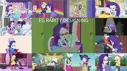 Size: 1972x1109 | Tagged: safe, derpibooru import, edit, edited screencap, editor:quoterific, screencap, applejack, fluttershy, rainbow dash, rarity, sci-twi, twilight sparkle, costume conundrum, costume conundrum: rarity, dance magic, display of affection, equestria girls, equestria girls (movie), equestria girls series, holidays unwrapped, legend of everfree, rollercoaster of friendship, sock it to me, sock it to me: rarity, the finals countdown, the other side, too hot to handle, spoiler:eqg series (season 2), spoiler:eqg specials, applejack's hat, belt, blizzard or bust, bracelet, camp everfree outfits, clothes, cowboy hat, crossed arms, denim, denim skirt, eyes closed, female, geode of shielding, glasses, hairpin, hat, high heels, jewelry, magical geodes, male, open mouth, rarity peplum dress, rarity's glasses, shoes, skirt, smiling, text