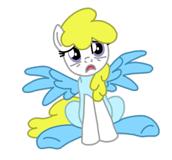 Size: 753x698 | Tagged: safe, artist:sillyponies65, derpibooru import, surprise, pegasus, pony, g1, g4, adoraprise, clothes, cute, female, flippers (gear), g1 to g4, generation leap, lonely, mare, sad, sadorable, sadprise, scuba diver, simple background, sitting, surprise is not amused, swimsuit, talking, transparent background, unamused, underwater surprise, vector