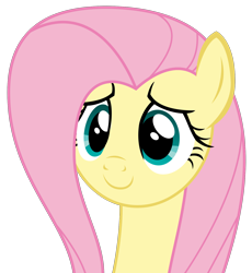 Size: 1538x1675 | Tagged: safe, artist:sketchmcreations, derpibooru import, fluttershy, pegasus, pony, flutter brutter, female, mare, simple background, smiling, solo, transparent background, vector