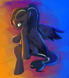 Size: 960x1080 | Tagged: safe, artist:spheedc, derpibooru import, oc, oc only, oc:arkessa, pegasus, pony, female, solo