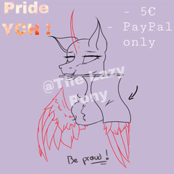 Size: 3000x3000 | Tagged: safe, artist:thelazyponyy, derpibooru import, oc, oc only, alicorn, pony, alicorn oc, bust, chest fluff, commission, flag, horn, mouth hold, purple background, simple background, solo, wings, your character here