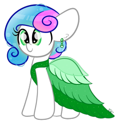 Size: 935x994 | Tagged: safe, artist:sugarcloud12, derpibooru import, oc, oc:sugar cloud, pony, clothes, dress, female, mare, simple background, solo, transparent background